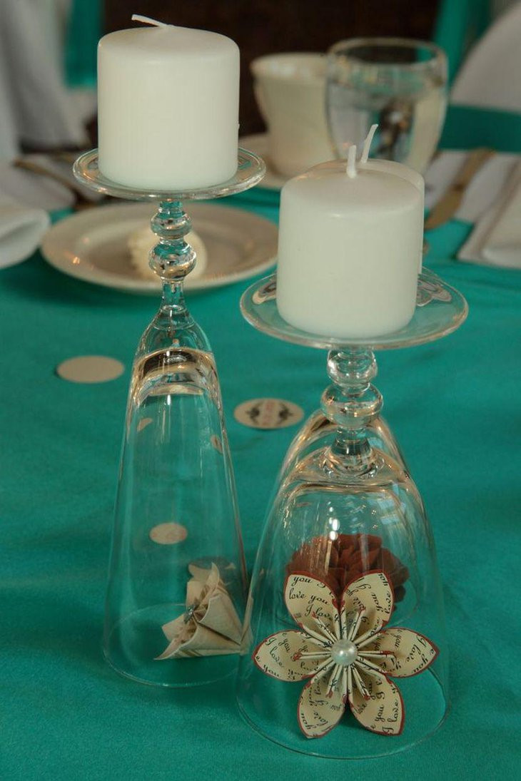 DIY Wine Glass Decorating Ideas
 35 DIY Wedding Centerpieces