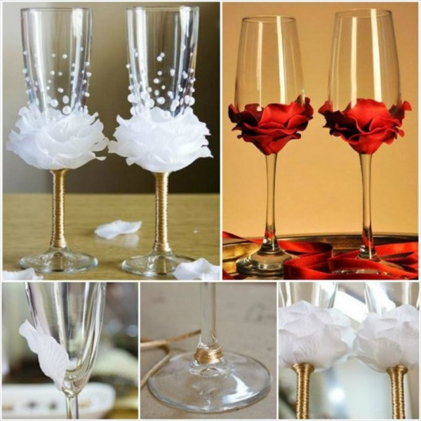 DIY Wine Glass Decorating Ideas
 15 lovely DIY decorated glass ideas you must see