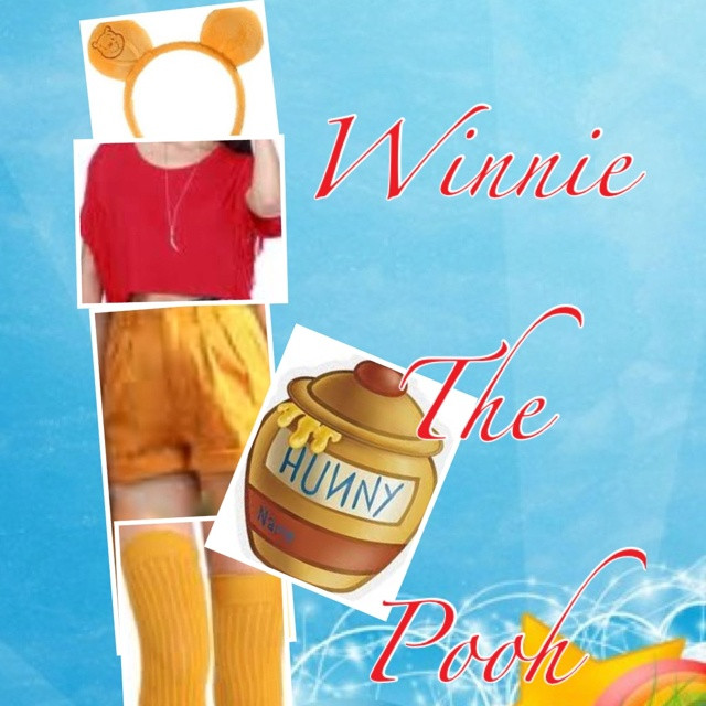 DIY Winnie The Pooh Costume
 Cute Winnie The Pooh Costume with Kenzie as Eyore