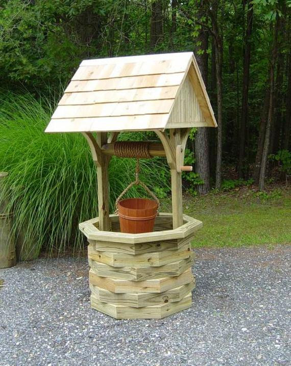 DIY Wishing Well Plans
 6 ft Wishing Well Plans Illustrated with s by johnmarc33