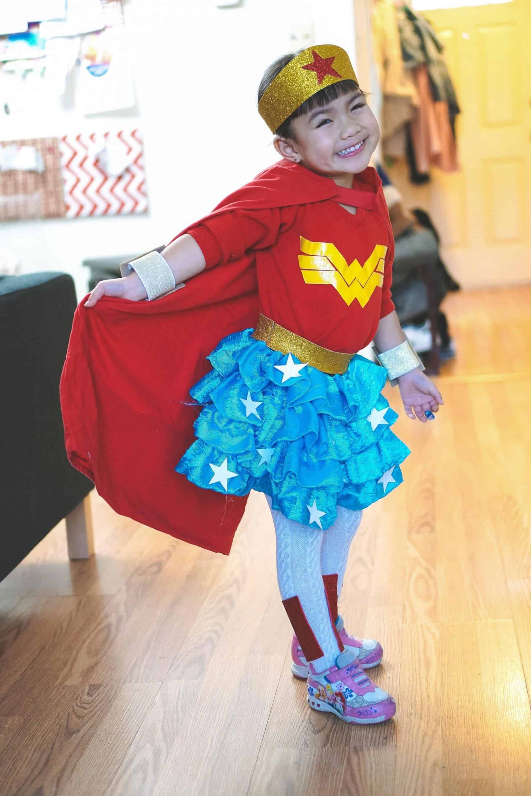 DIY Woman Costume
 How To Make A Toddler Wonder Woman Costume Like A Pro