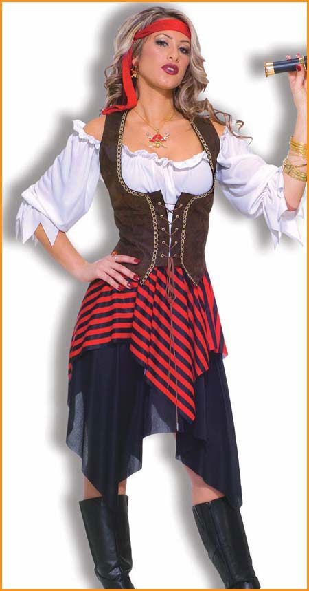 DIY Womens Pirate Costumes
 Homemade Women Pirate Costumes