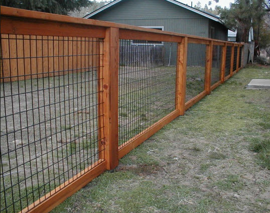 DIY Wood And Wire Fence
 Hometalk