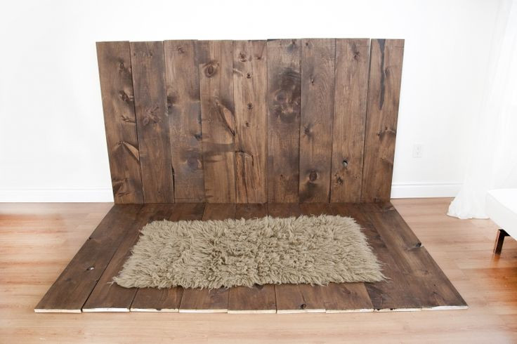 DIY Wood Backdrop
 DIY DOUBLE SIDED WOODEN FLOOR