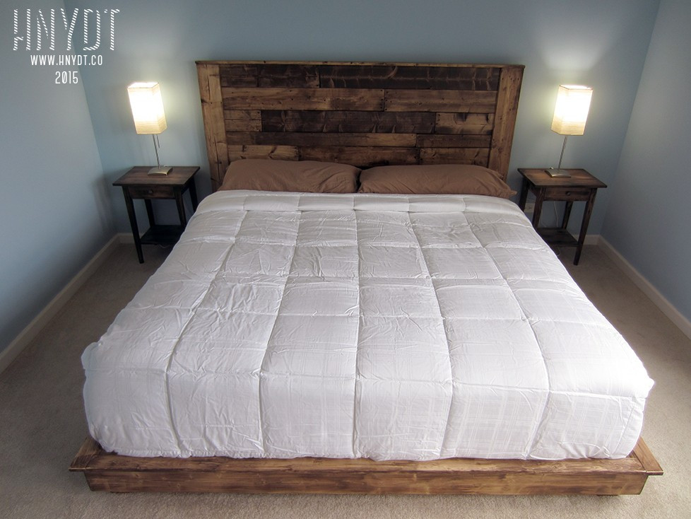 DIY Wood Bed Platform
 15 DIY Platform Beds That Are Easy To Build – Home And