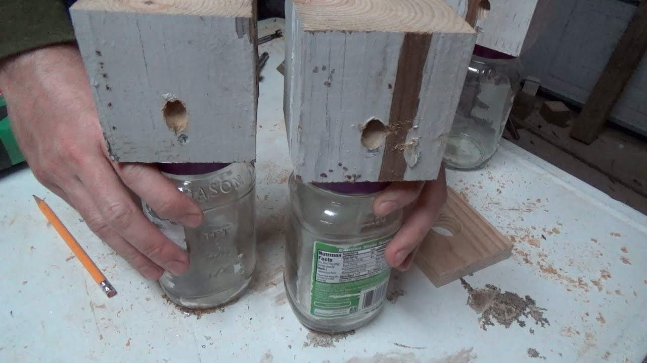 DIY Wood Bee Trap
 Let s Make a Super Easy Carpenter Bee Trap