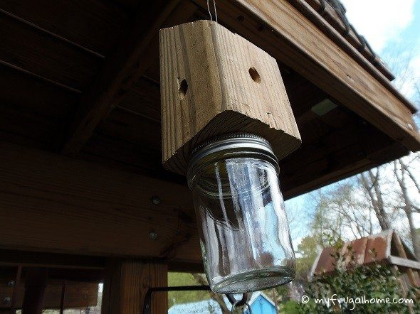 DIY Wood Bee Trap
 How to Build a Carpenter Bee Trap