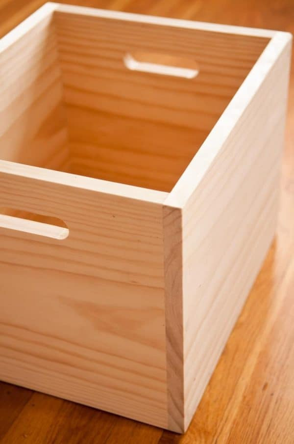 DIY Wood Box
 20 DIY Wooden Boxes and Bins to Get Your Home Organized