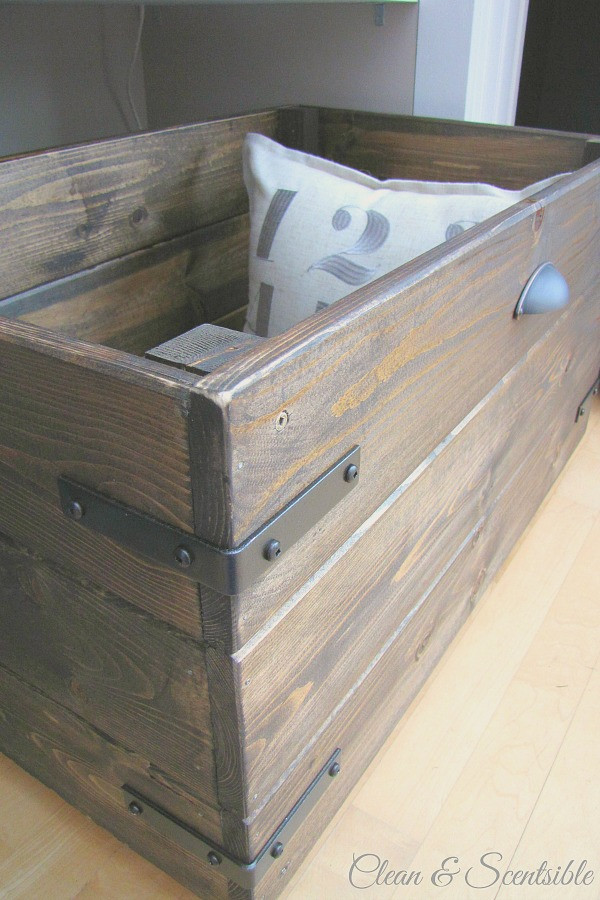 DIY Wood Box
 DIY Wooden Crate Tutorial Clean and Scentsible