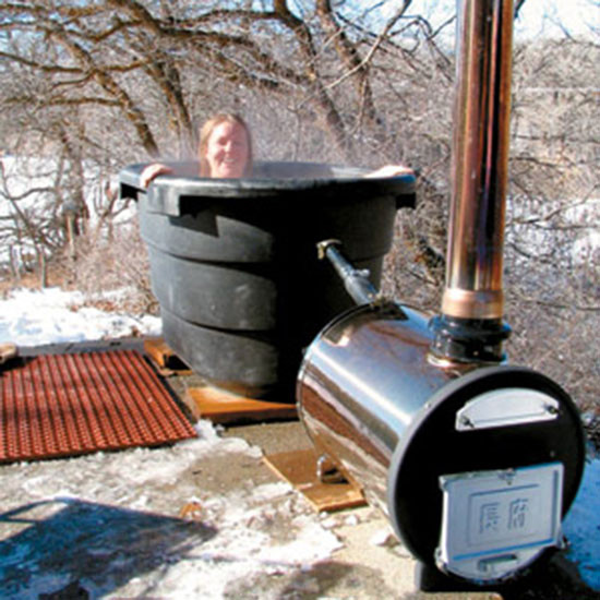 DIY Wood Burning Hot Tub
 Country Lore Wood Fired Hot Tub DIY MOTHER EARTH NEWS