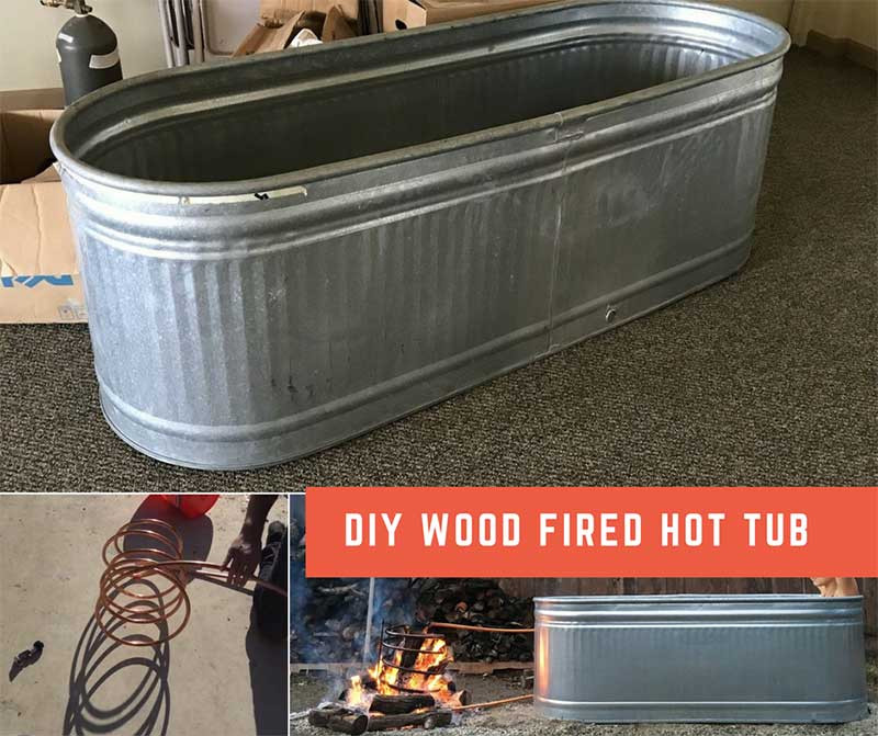 DIY Wood Burning Hot Tub
 How to Make a Wood Fired Hot Tub for Less than $300 Home