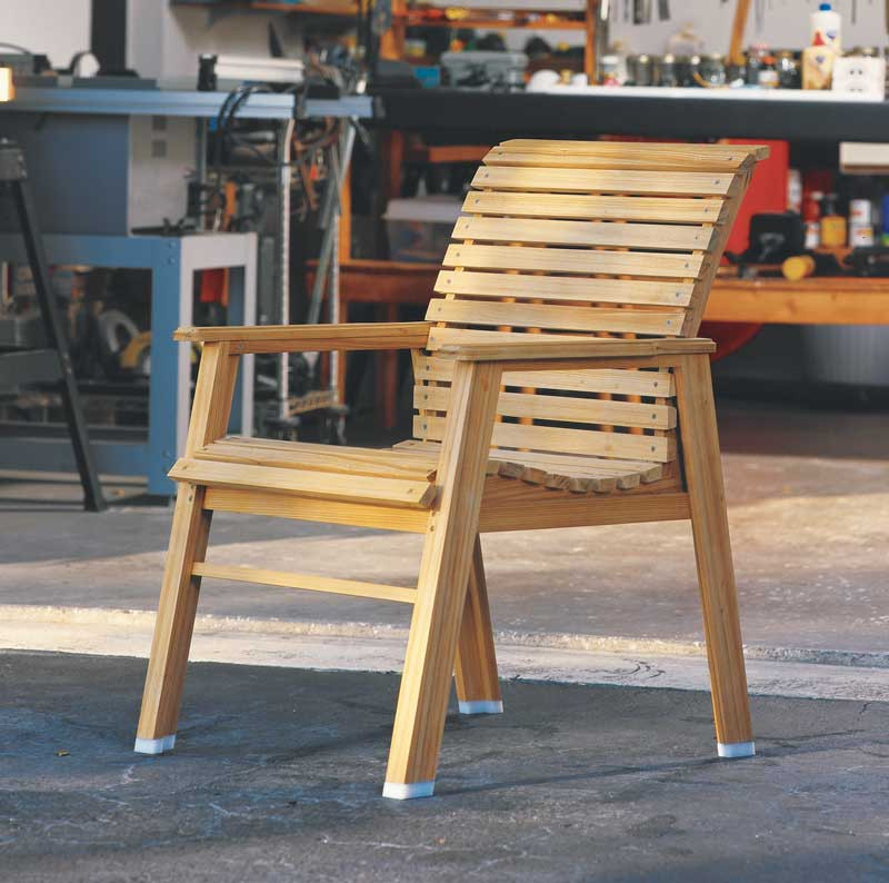 DIY Wood Chairs
 How to Make a Patio Chair DIY Outdoor Furniture Tutorial