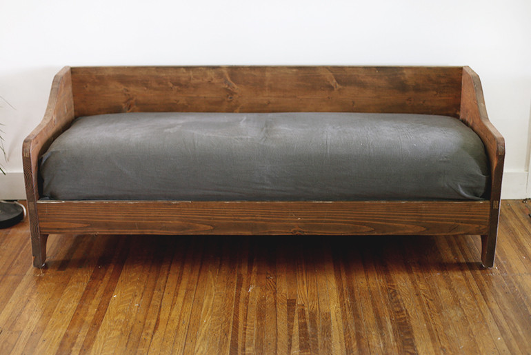 DIY Wood Couch
 DIY Wood Sofa The Merrythought