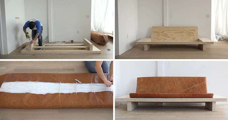 DIY Wood Couch
 Learn How To Create Your Own DIY Modern Wood Couch With