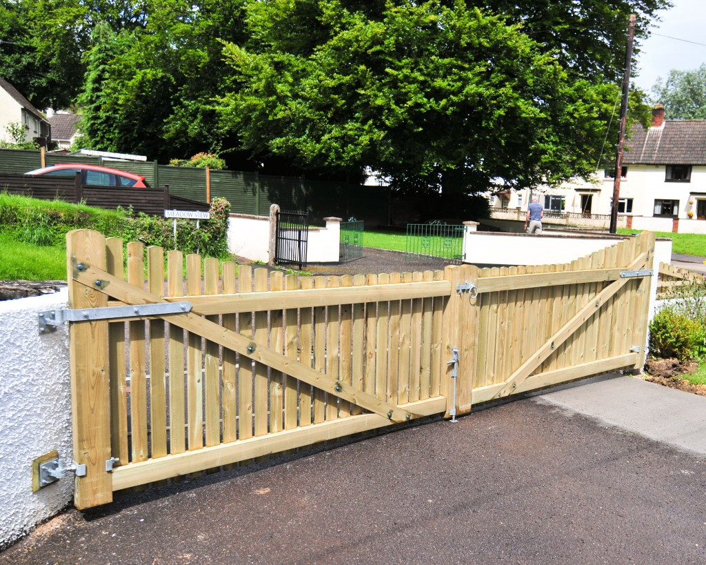 DIY Wood Driveway Gate
 Driveway Gates The Wooden Workshop