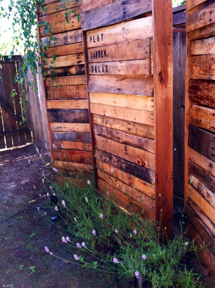 DIY Wood Fencing
 12 Pallet Fence Ideas Anyone Can Make Outside