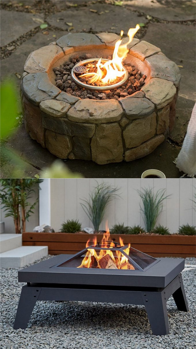 DIY Wood Fire Pit
 24 Best Fire Pit Ideas to DIY or Buy Lots of Pro Tips