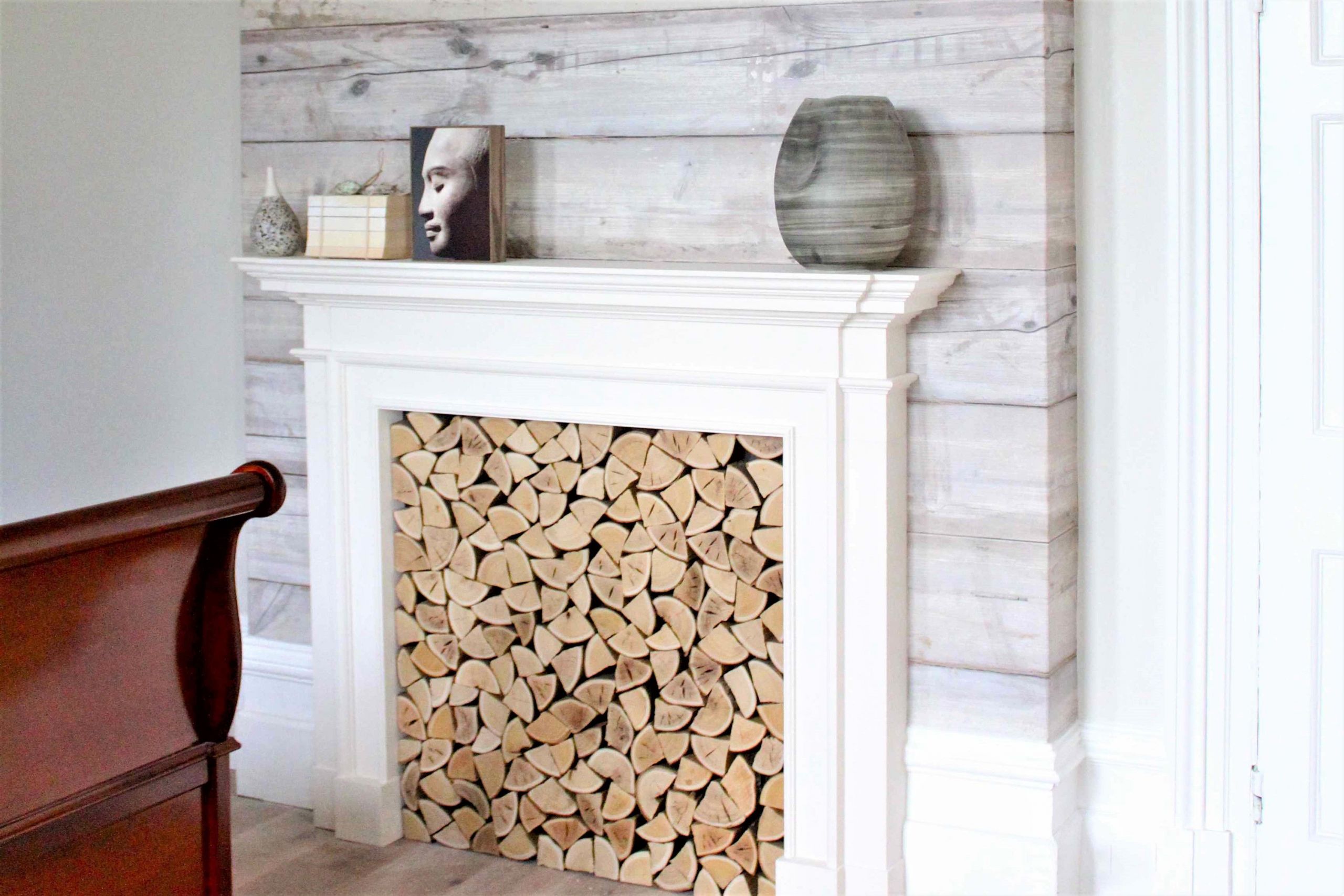 DIY Wood Fireplace Surround
 15 DIY Reclaimed Wood and Pallet Fireplace Surrounds