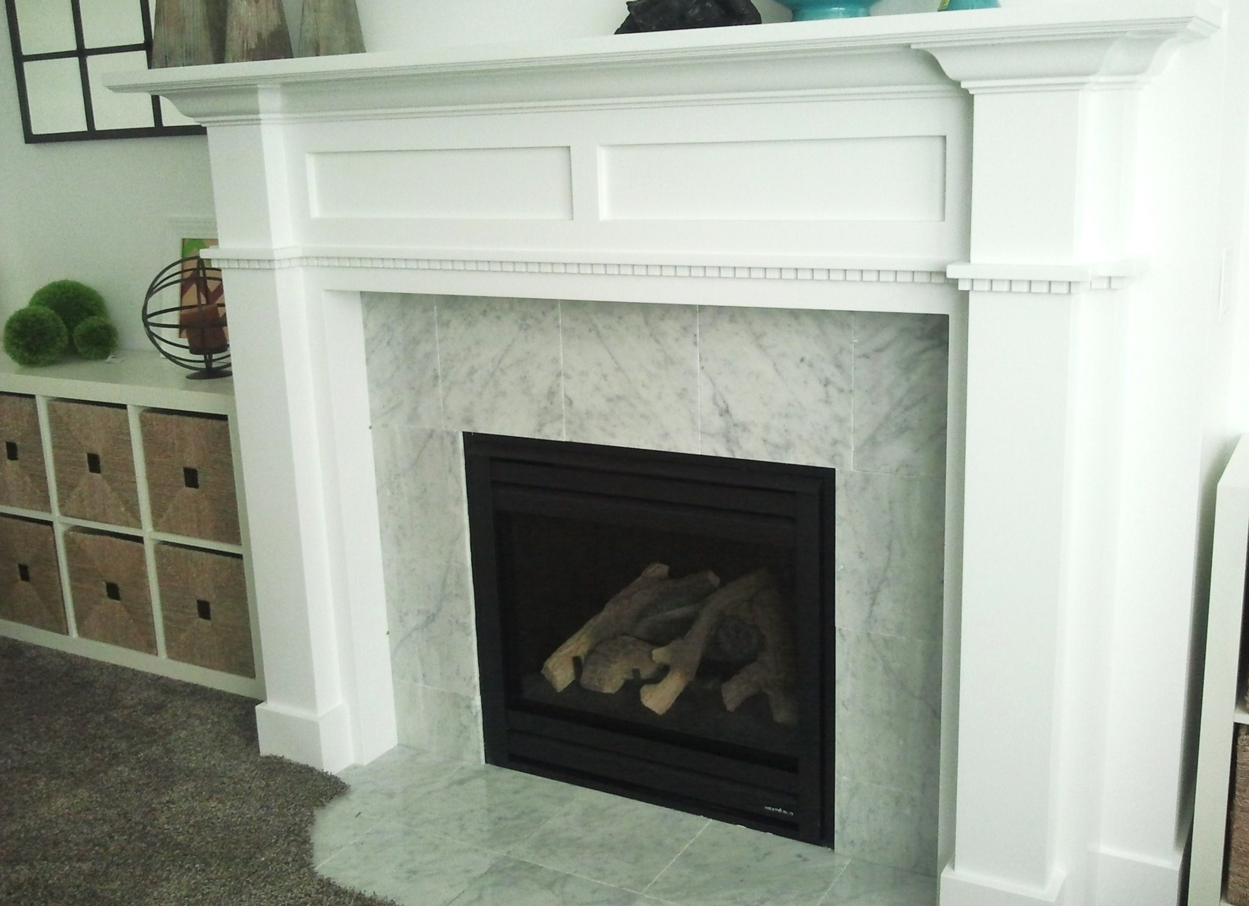 DIY Wood Fireplace Surround
 Give a Makeover to Your Fireplace with a DIY Fireplace