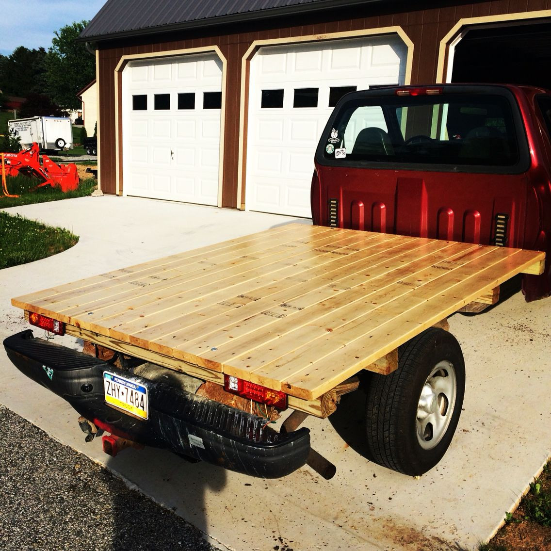 DIY Wood Flatbed
 03 F150 DIY Flatbed 4x4 supports 2x6 deck boards It s