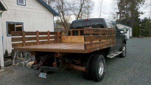 DIY Wood Flatbed
 Diy Flatbed For A Pickup Truck Easy DIY Woodworking