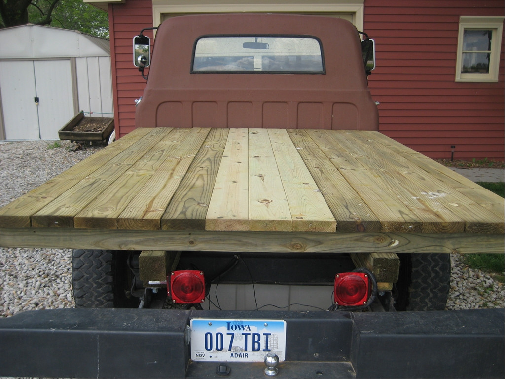 DIY Wood Flatbed
 Build Plans How To Build A Wooden Flatbed For A Pickup