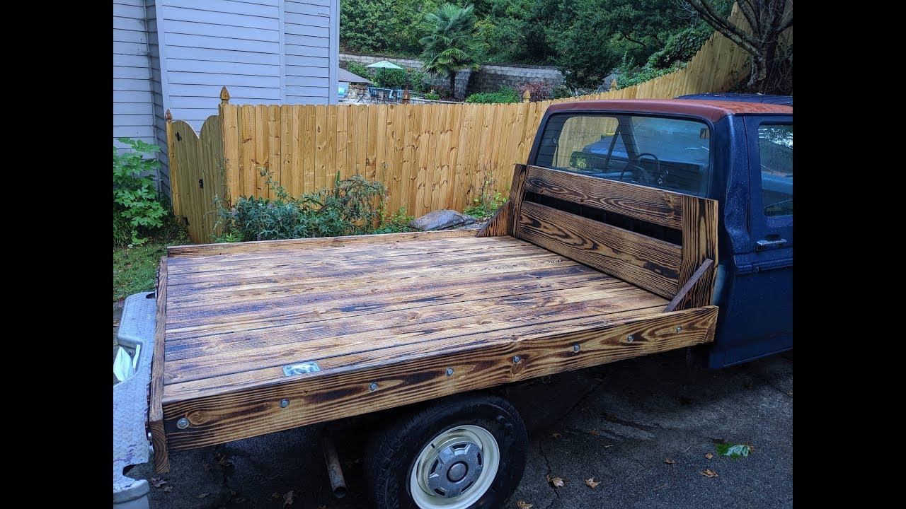 DIY Wood Flatbed
 DIY Wood Truck Bed