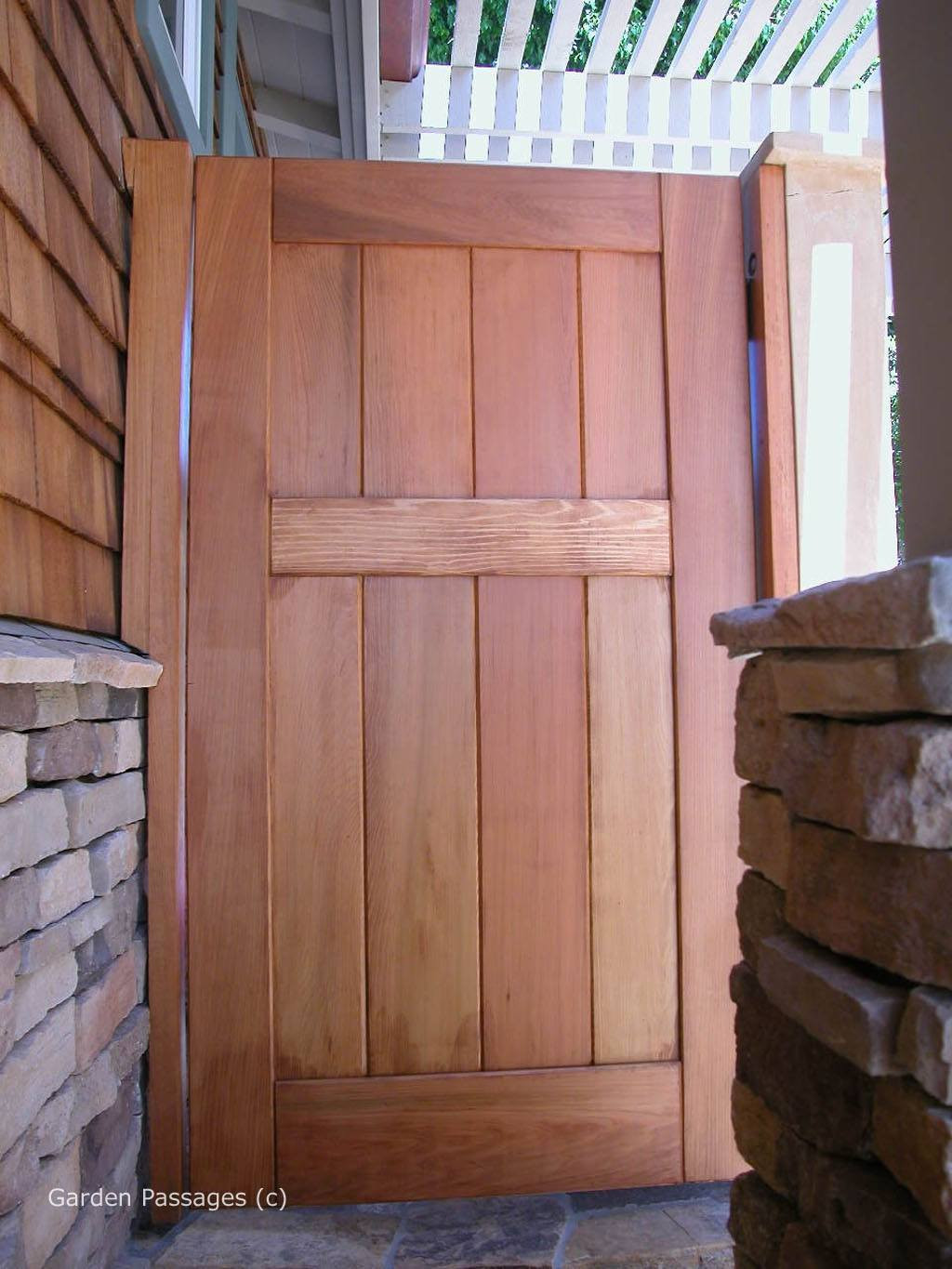 DIY Wood Gate
 DIY Wood Gates V1 Garden Passages
