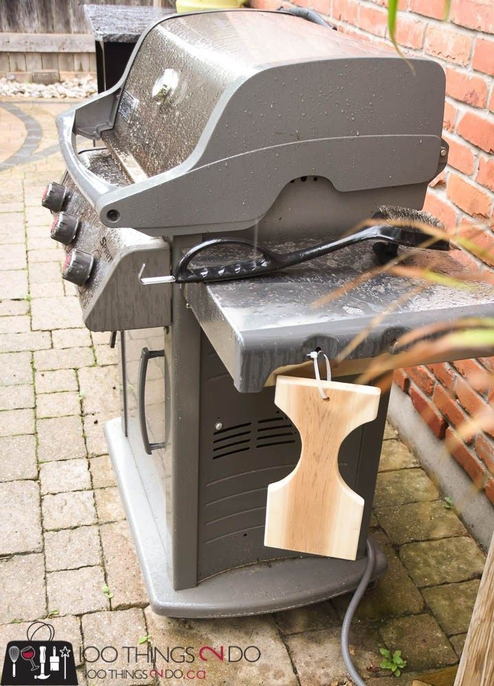 DIY Wood Grill Scraper
 DIY Barbecue Scraper 10 minutes and free