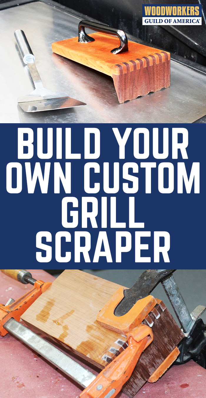 DIY Wood Grill Scraper
 How to Make a Box Joint Wood Grill Scraper