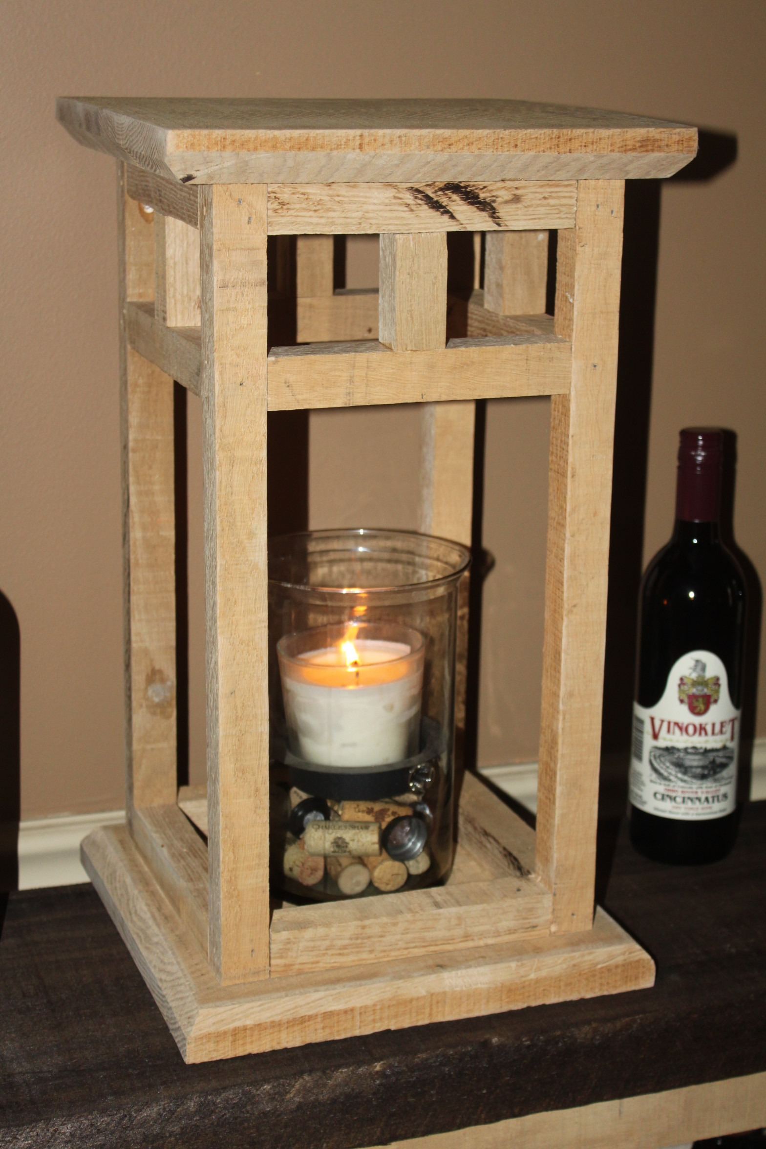 DIY Wood Lantern
 The DIY Rustic Wood Lantern Project Made From Pallets