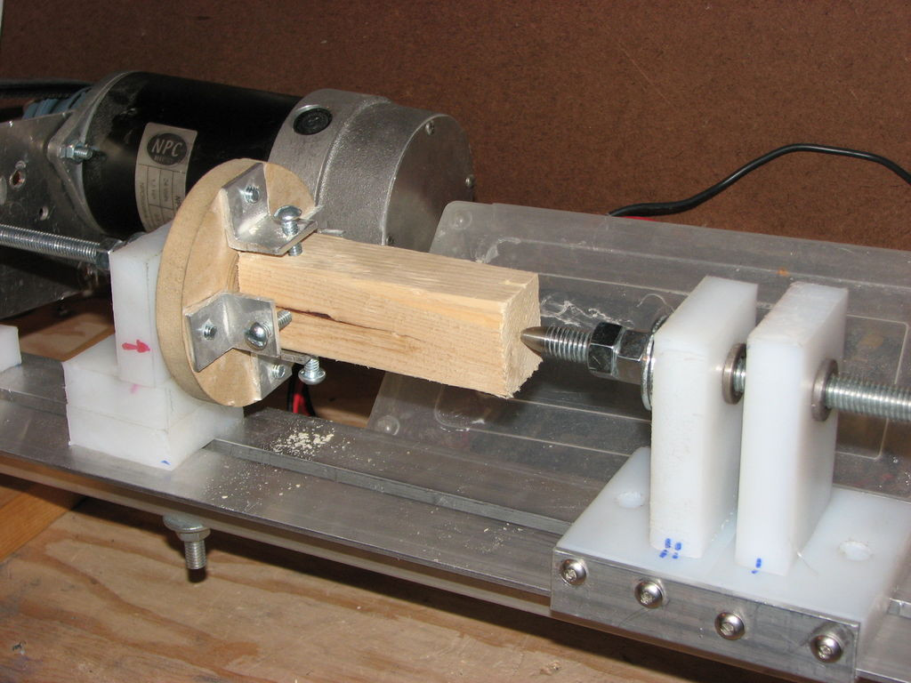 DIY Wood Lathes
 Homemade Lathe 20 Steps with