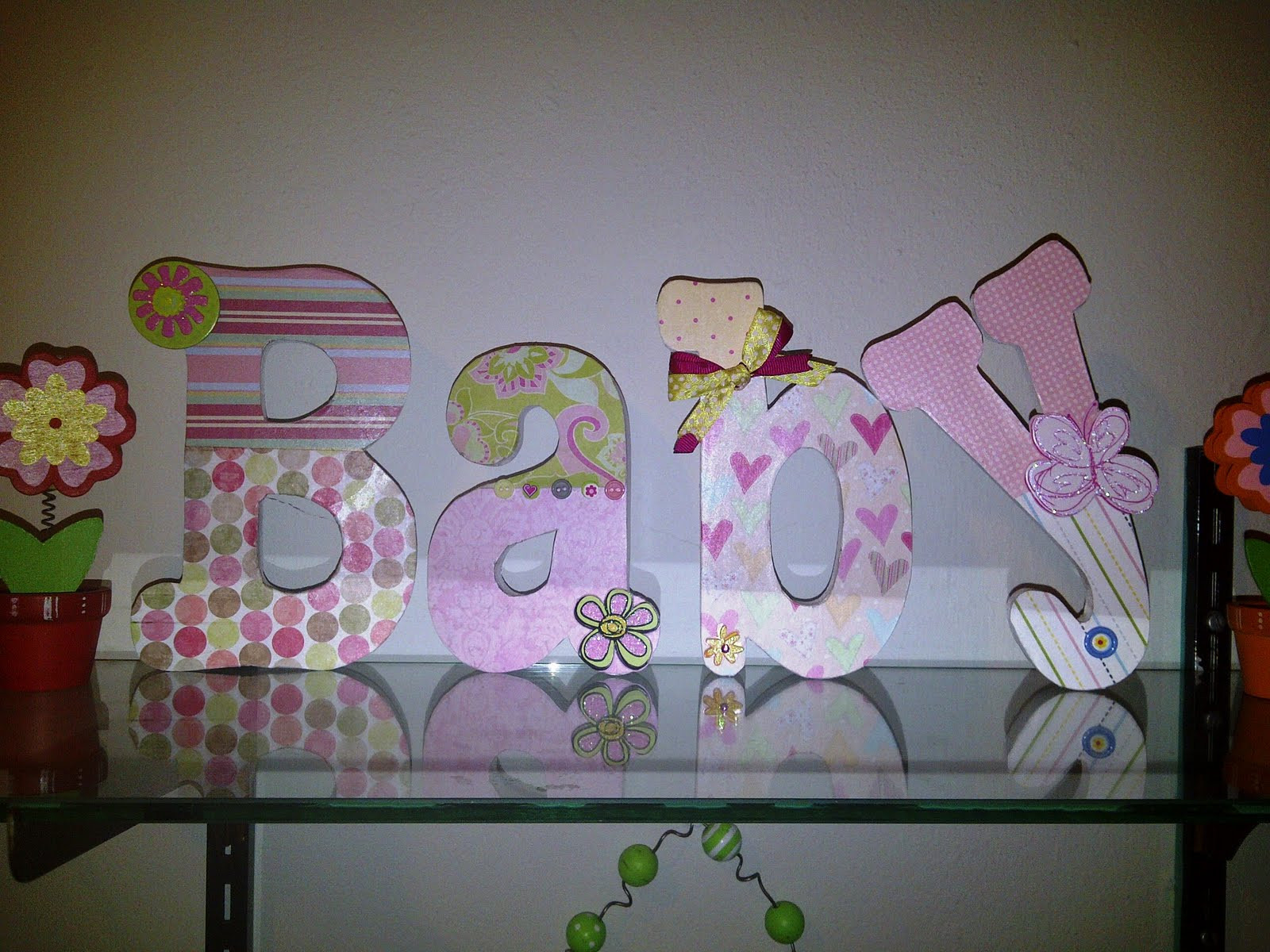 DIY Wood Letters
 Lucky Girl DIY Decorate Wooden Letters