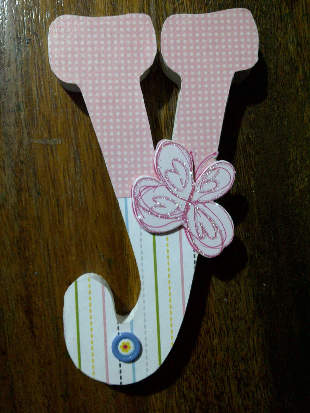 DIY Wood Letters
 Lucky Girl DIY Decorate Wooden Letters