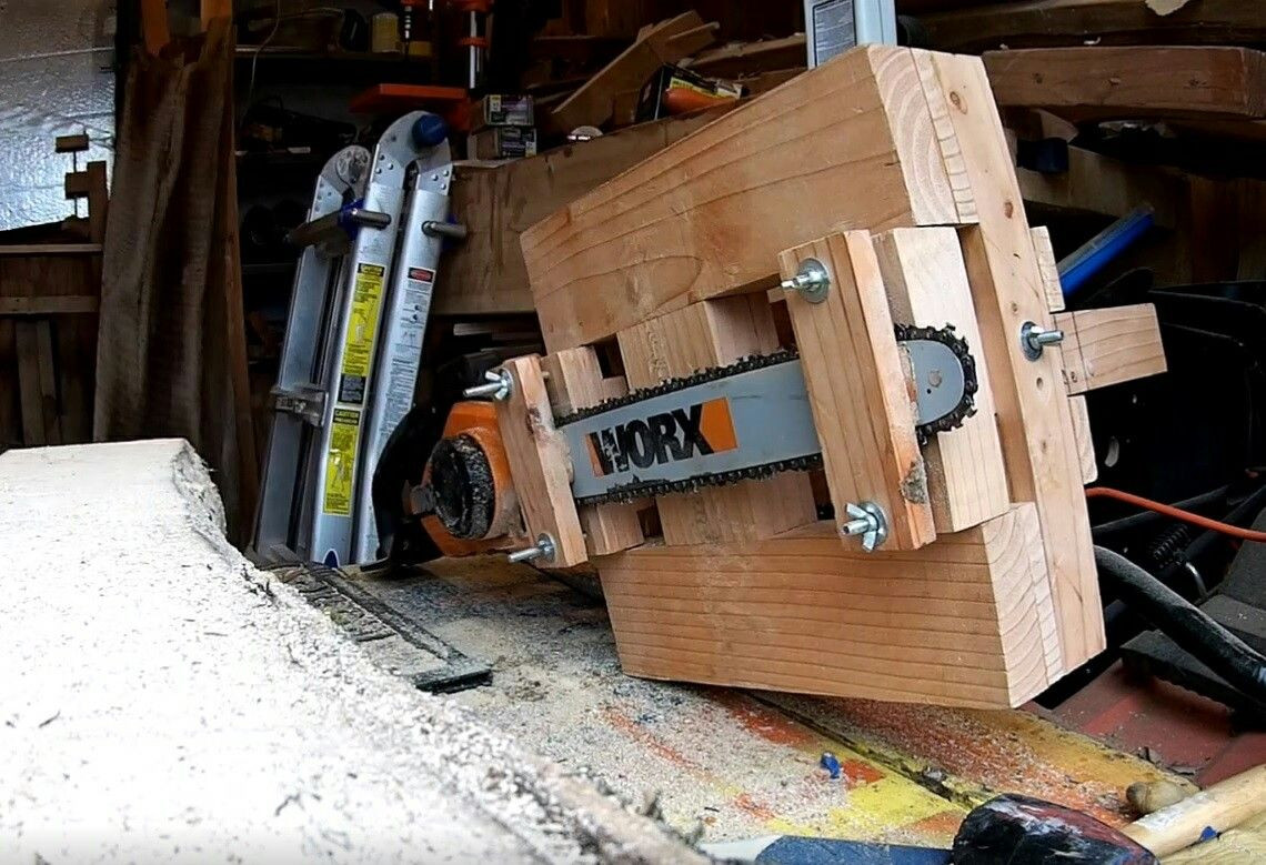 DIY Wood Mill
 Adjustable Alaskan Chainsaw Mill DIY Homemade Didn t want