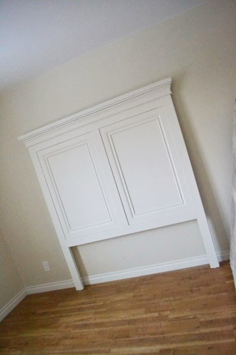 DIY Wood Panel Headboard
 Ana White