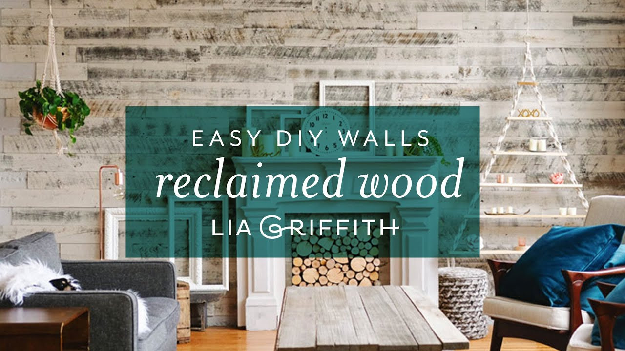 DIY Wood Panels
 DIY Wood Panel Wall with Stikwood