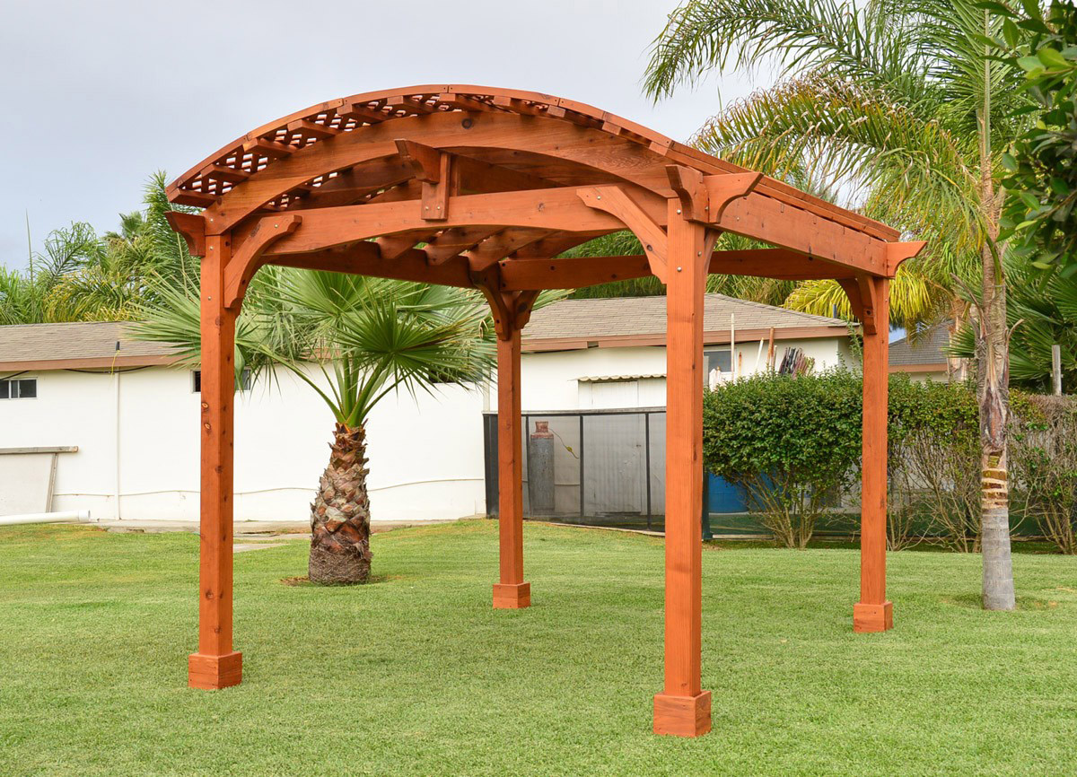 DIY Wood Pergola
 Pergola DIY Kits Custom Order Wood Garden Pergola Kit