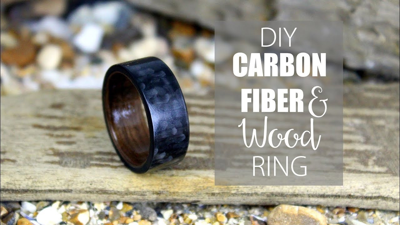 DIY Wood Ring
 DIY Carbon Fiber And Wood Ring