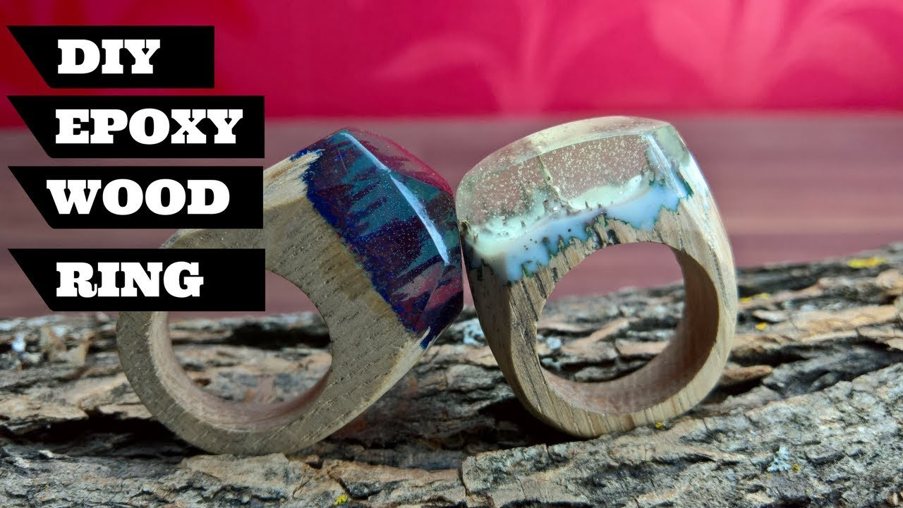 DIY Wood Ring
 DIY Secret Wood Ring Wood Resin Ring