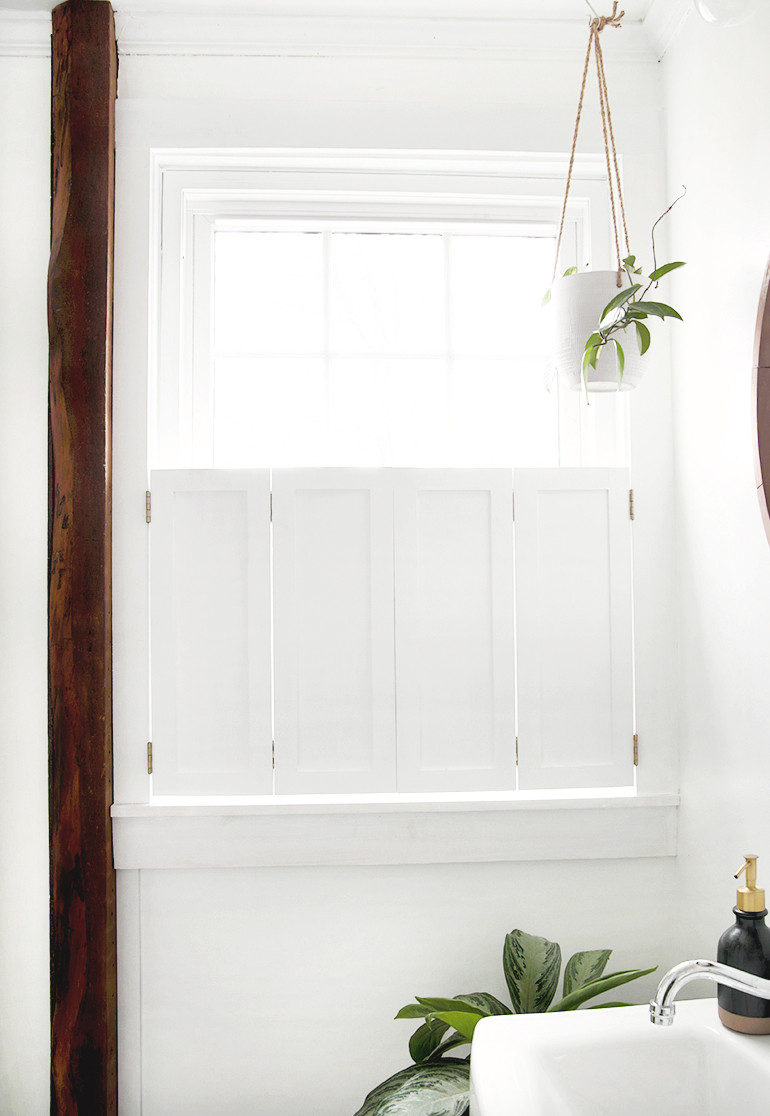 DIY Wood Shutters Interior
 DIY Interior Window Shutters The Merrythought