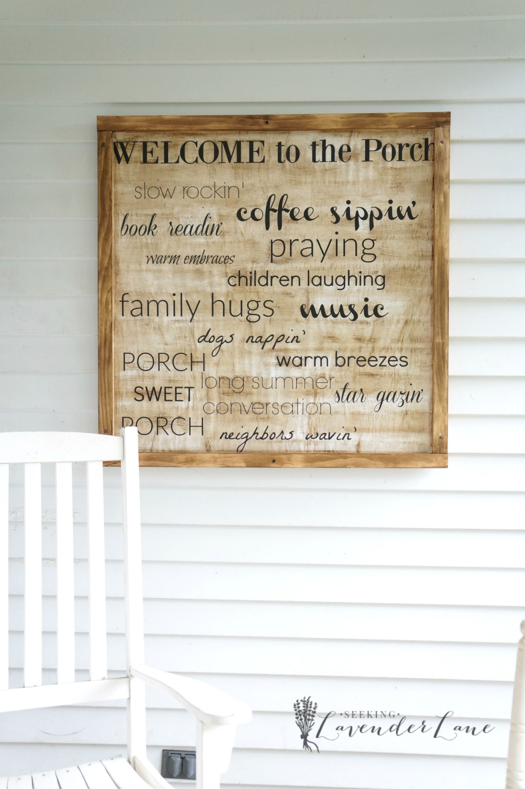 DIY Wood Sign Ideas
 DIY Wooden Sign Curb Appeal Blog Hop Week 2 Seeking