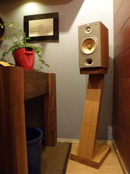 DIY Wood Speaker Stands
 diy Wood Bookshelf Speaker Stand wood