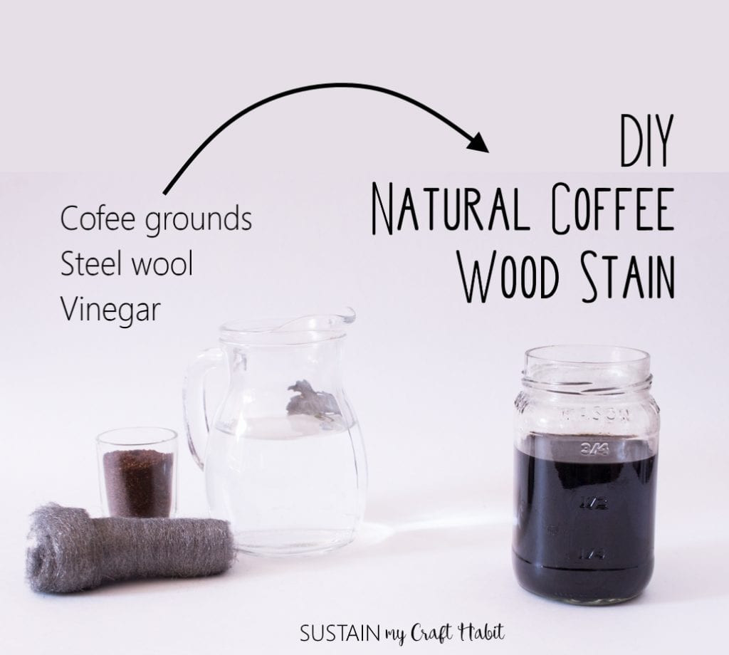 DIY Wood Stain Coffee
 DIY Natural Coffee Wood Stain and Beeswax Furniture Polish