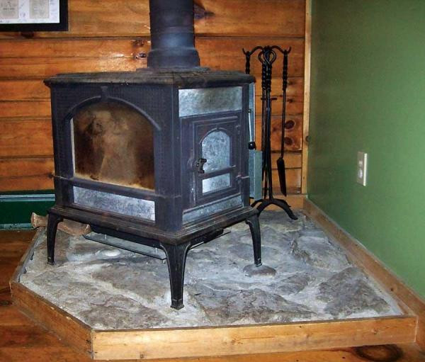 DIY Wood Stove Hearth
 Country Lore Super Simple Woodstove Hearth DIY MOTHER