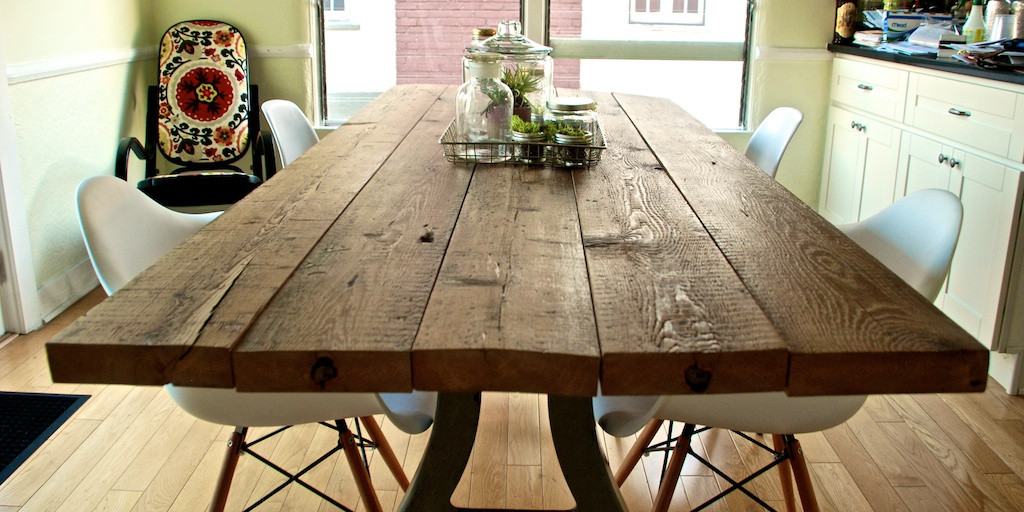 DIY Wood Table
 DIY Reclaimed Wood Table