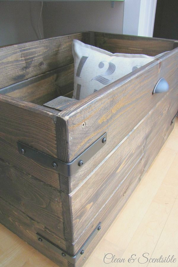 DIY Wood Toy Chest
 Diy Wooden Toy Box WoodWorking Projects & Plans