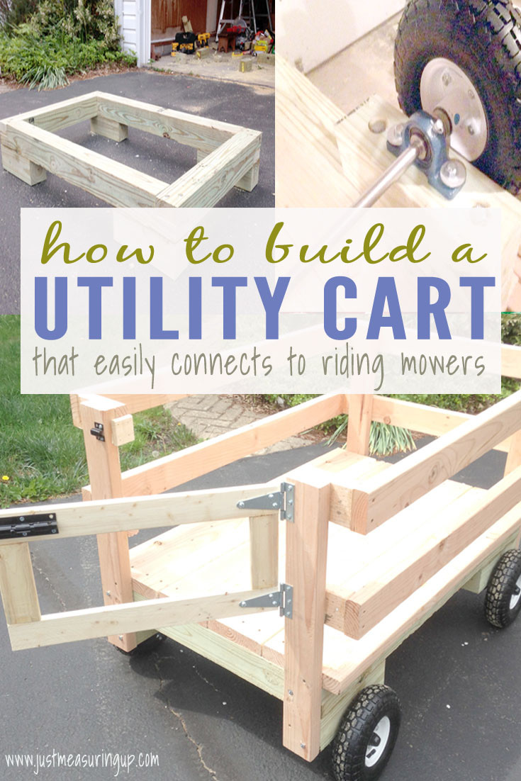 DIY Wood Utility Cart
 How to Make a Wagon