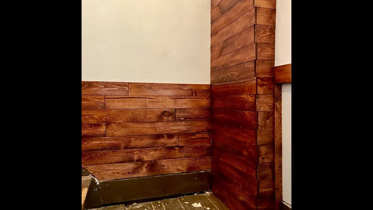 DIY Wood Wall Panels
 Easy DIY reclaimed wood wall panels