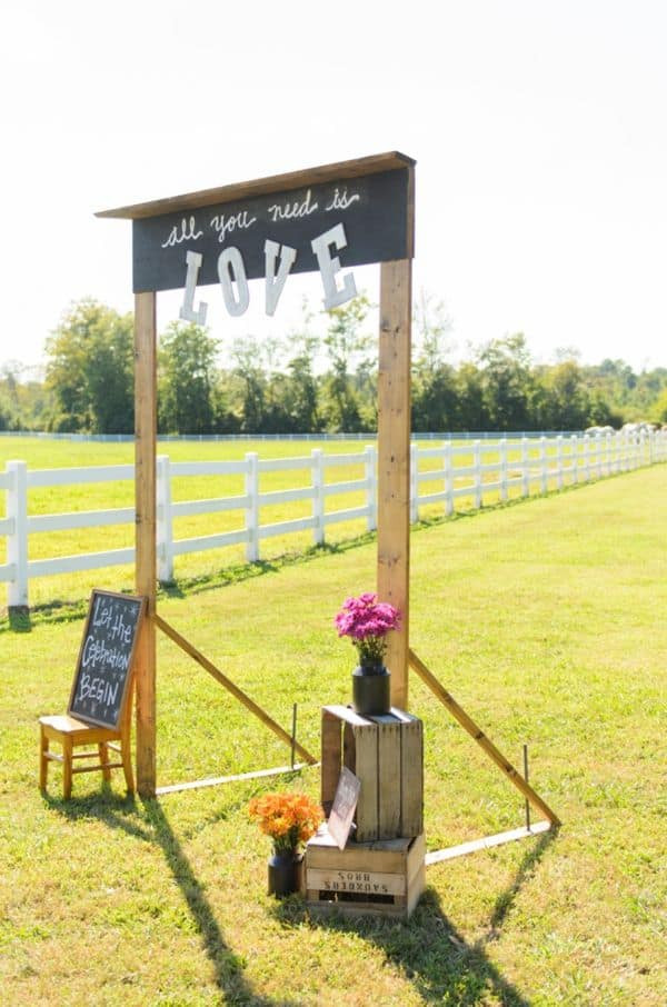 DIY Wooden Arch
 15 DIY Wedding Arches To Highlight Your Ceremony With